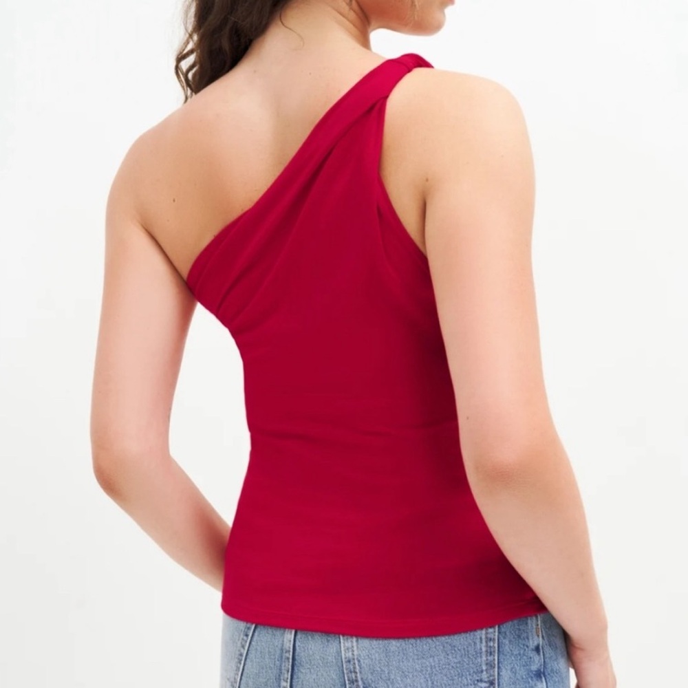 NWT Reformation One Shoulder Top - Picture 2 of 6